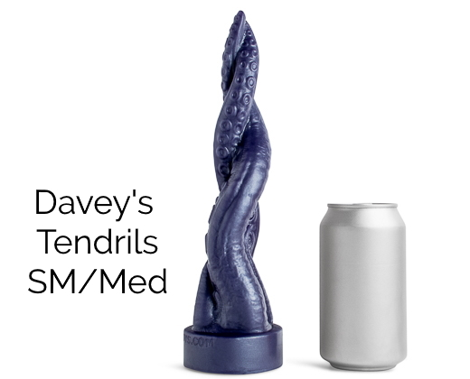 Daveys Tendrils Small / Medium Hankeys Toys Dildo