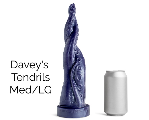 Daveys Tendrils Medium / Large Hankeys Toys Dildo