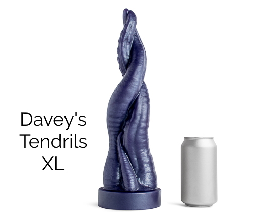 Daveys Tendrils XL Hankeys Toys Dildo