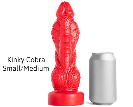 Kinky Cobra Hankeys Toys Dildo