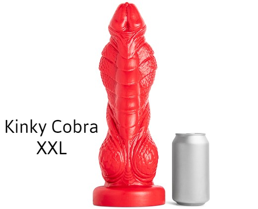 Kinky Cobra XXL Hankeys Toys Dildo