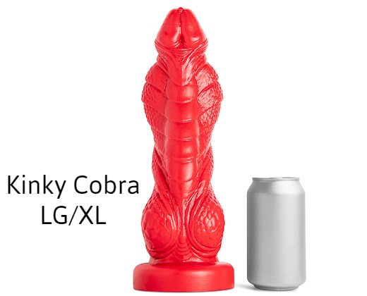 Kinky Cobra Large XL Hankeys Toys Dildo