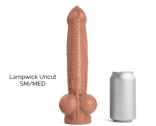 Lampwick Uncut Small Medium Hankeys Toys Dildo