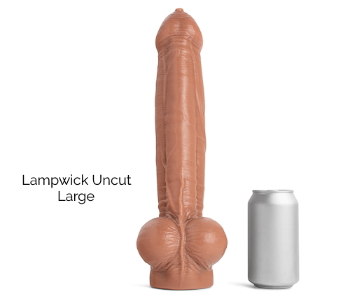 Lampwick Uncut Large Hankeys Toys Dildo