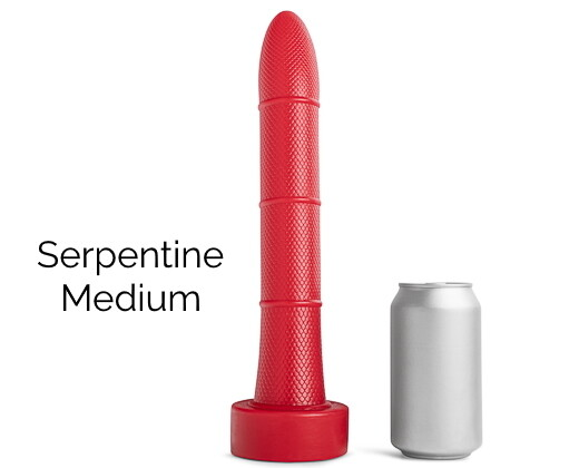 Serpentine Medium Hankeys Toys Dildo