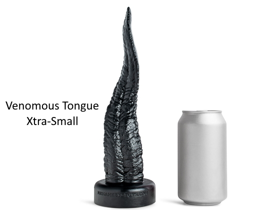 Venomous Tongue Xtra Small Hankeys Toys Dildo