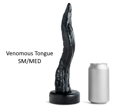 Venomous Tongue Small Medium Hankeys Toys Dildo