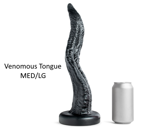 Venomous Tongue Medium Large Hankeys Toys Dildo